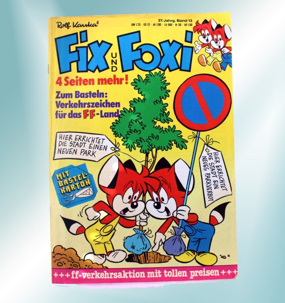 Fix und Foxi Comic Heft 27. Jahrgang Band 13: Augen auf im Straßenverkehr